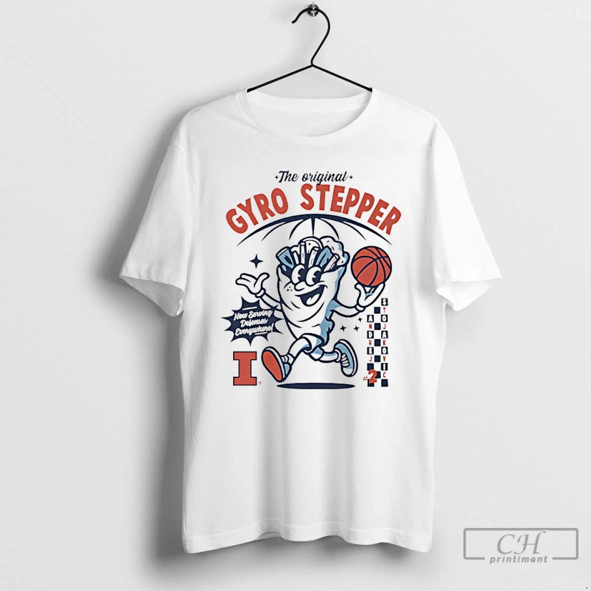 Classic Andrej Stojakovic Illinois Fighting Illini The Gyro Stepper