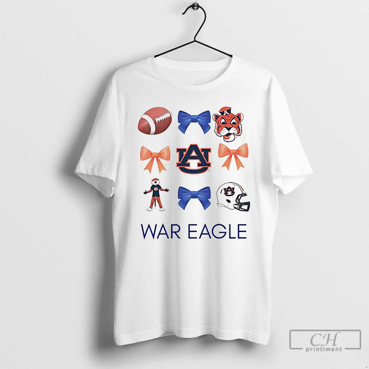 Classic Auburn Tigers War Eagle