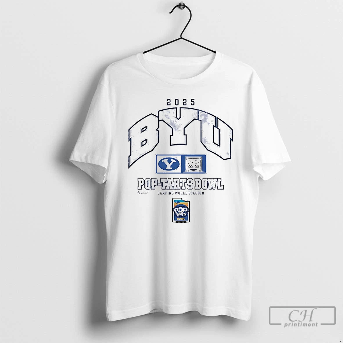 Classic Byu Cougars 2025 Pop Tarts Bowl Stadium Christmas