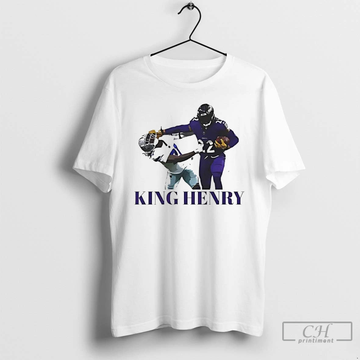 Classic Baltimore Ravens Derrick Henry King Henry