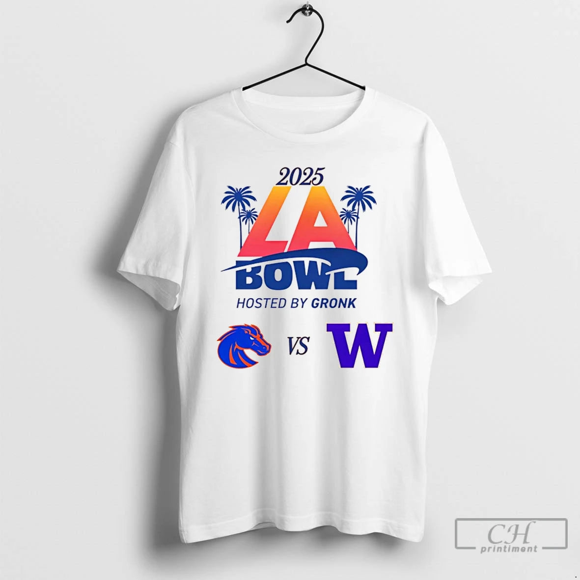 Classic Boise State Broncos Vs Washington Huskies 2025 La Bowl Christmas