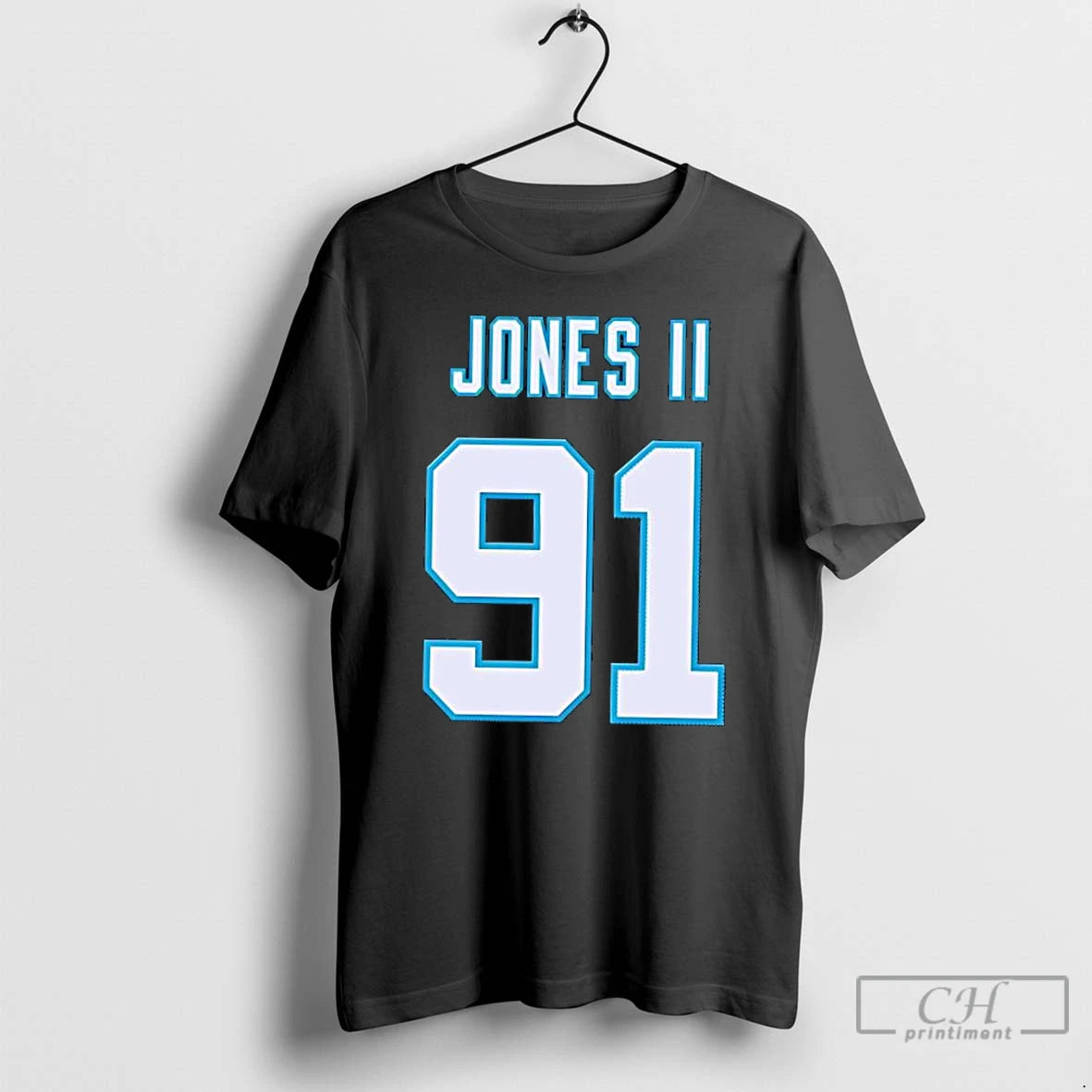 Classic Carolina Panthers Edge Pat Jones Ii Number 91