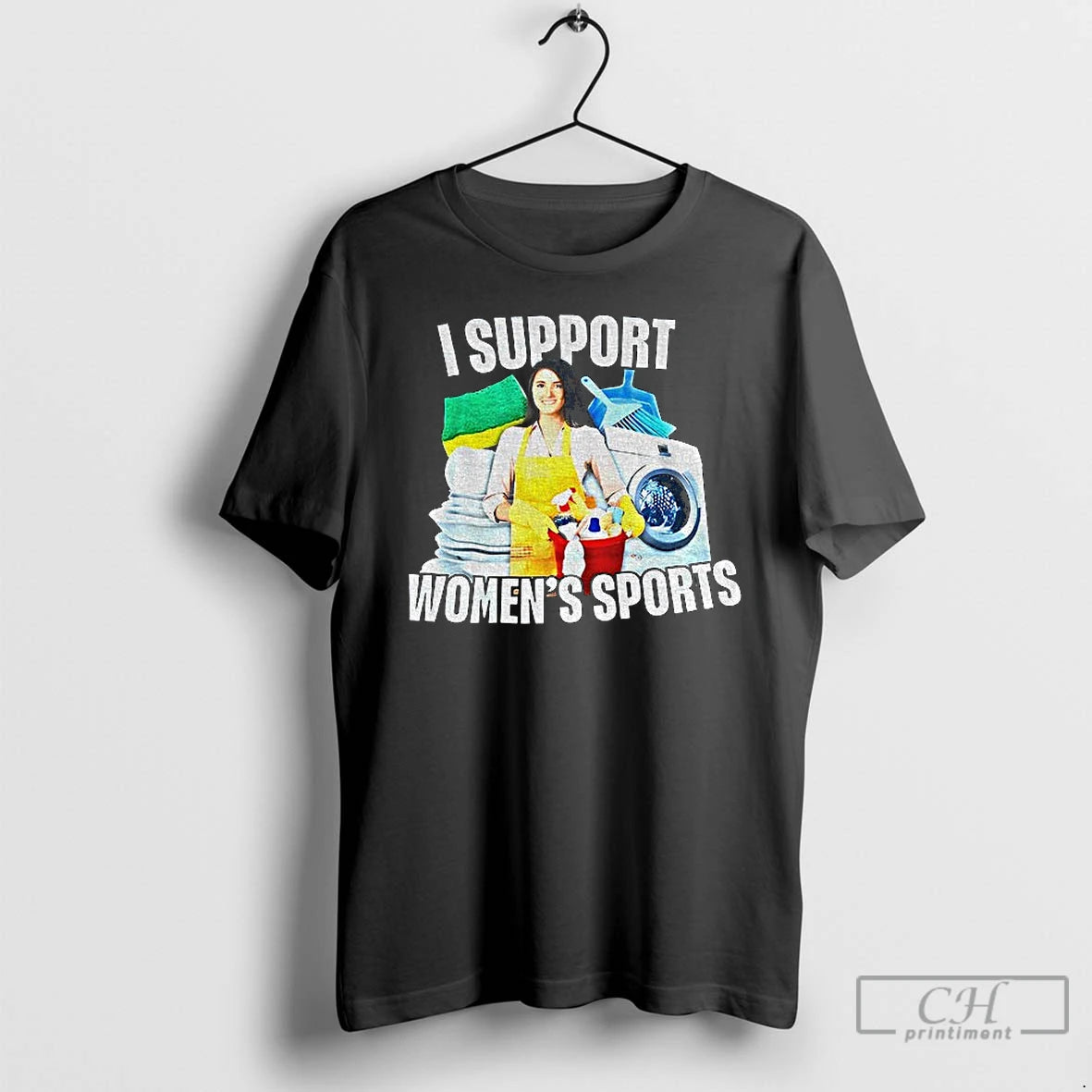 Classic Cleaned I Support Womens Sports