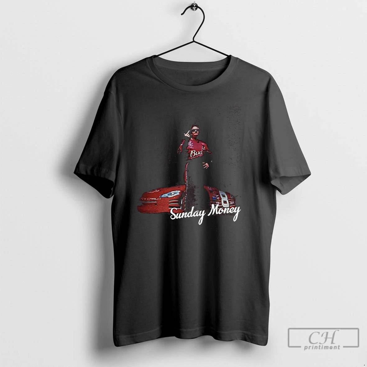 Classic Dale Earnhardt Jr Bud Middle Finger Nascar Winston Cup Series Retro T Shirts Sweater