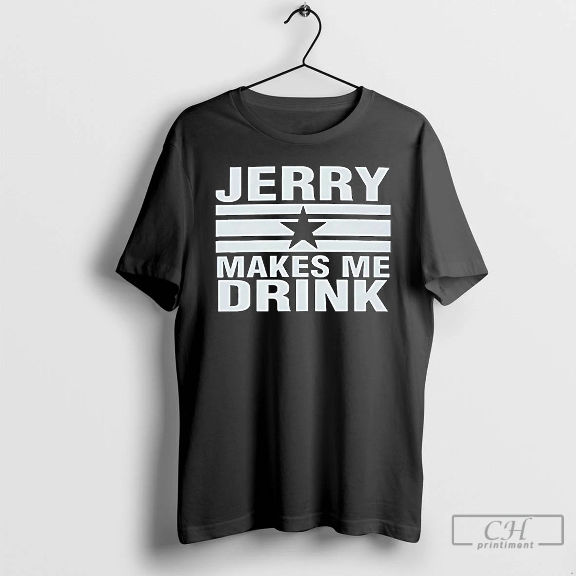 Classic Dallas Cowboys Jerry Makes Me Drink Christmas