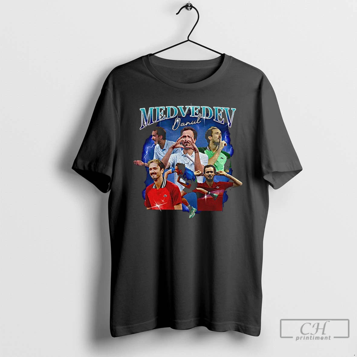Classic Daniil Medvedev Tennis Graphic