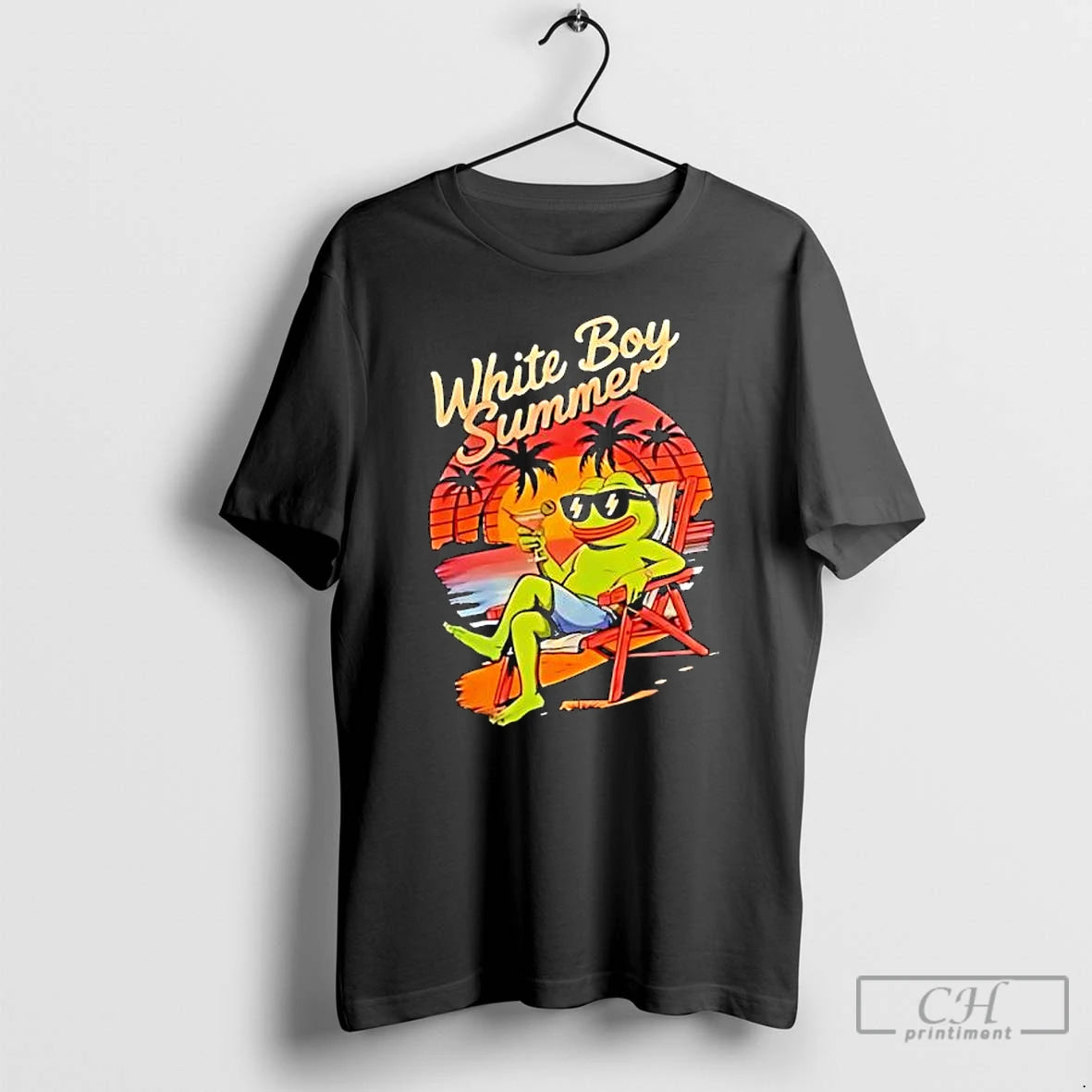 Classic Frog Meme White Boy Summer Vintage