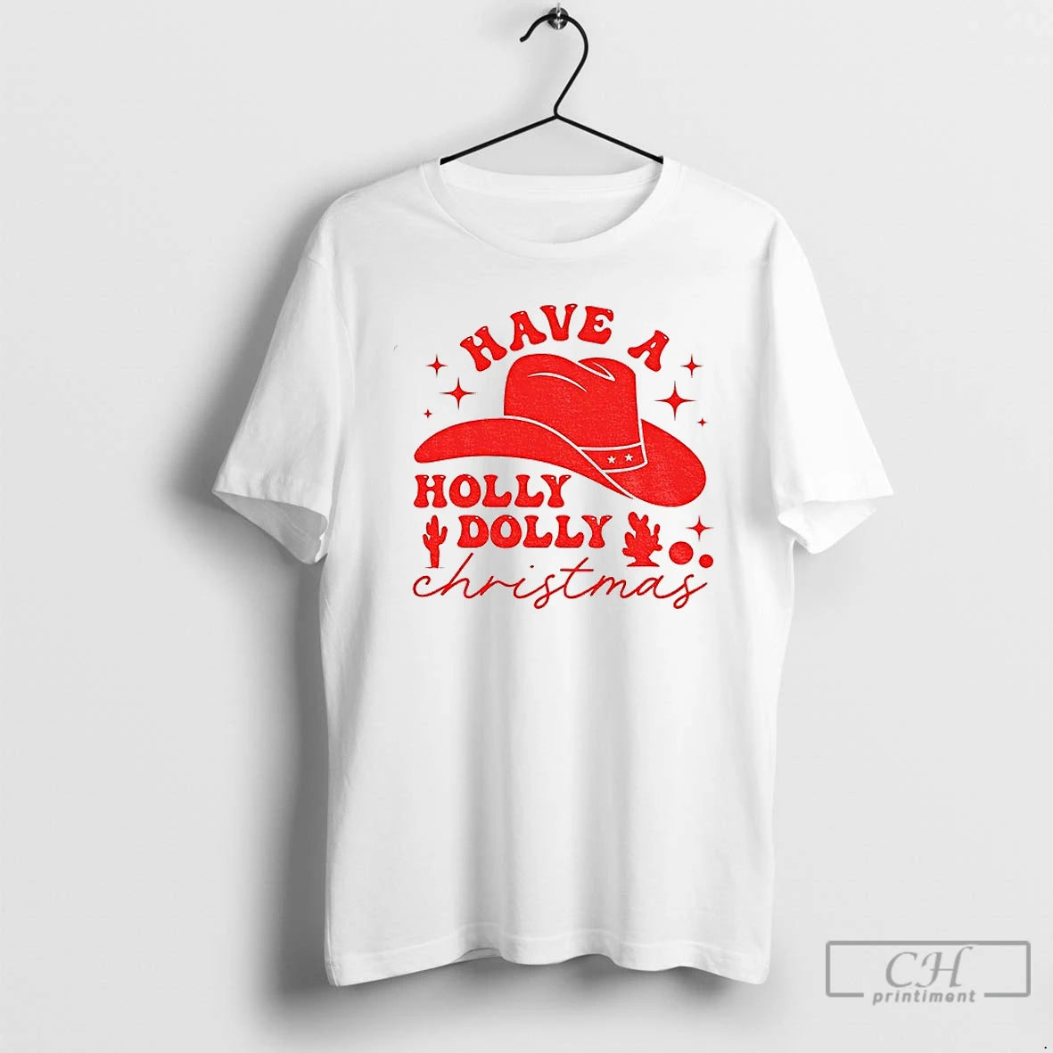 Classic Have A Holly Dolly Funny Merry Christmas