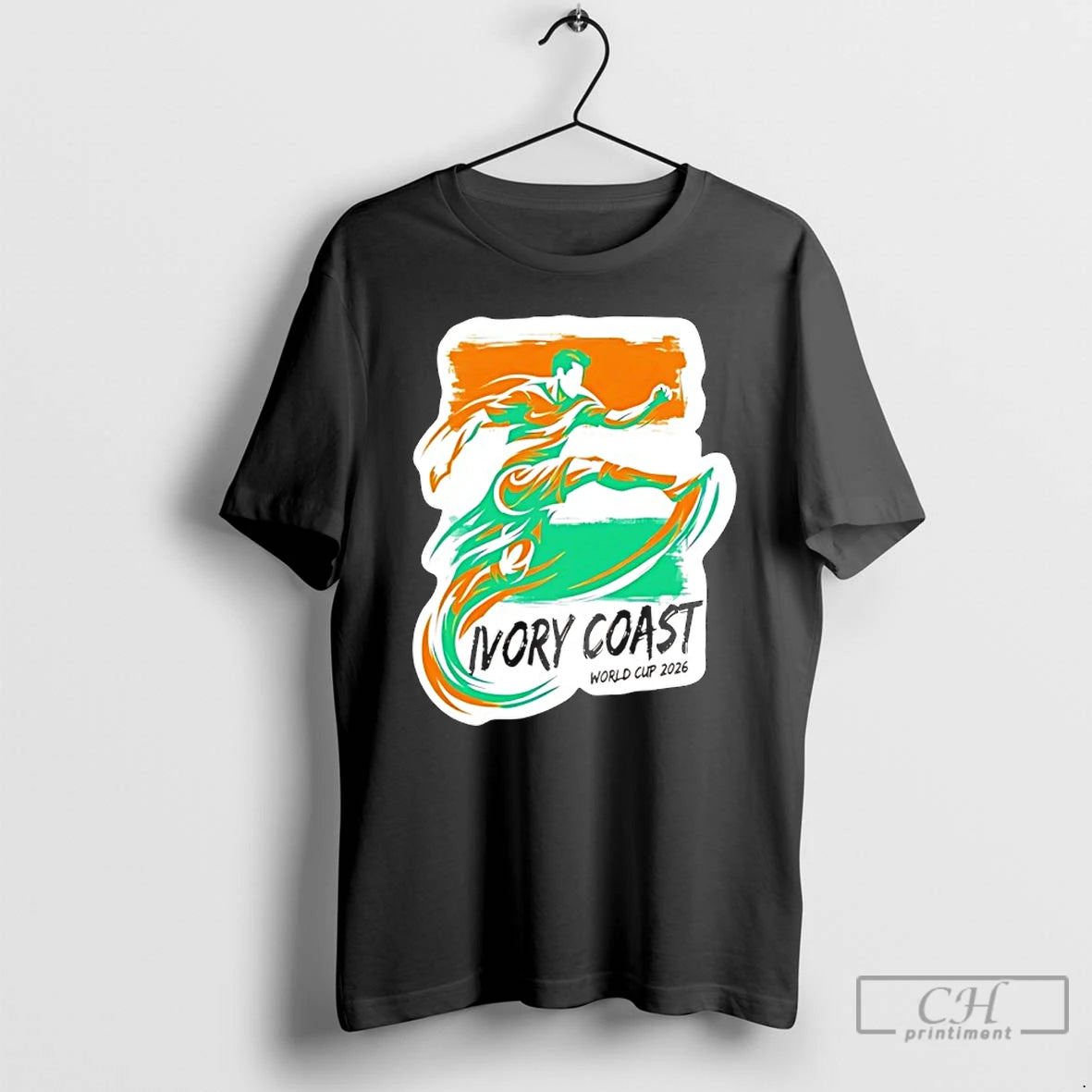 Classic Ivory Coast World Cup 2026 Football Player