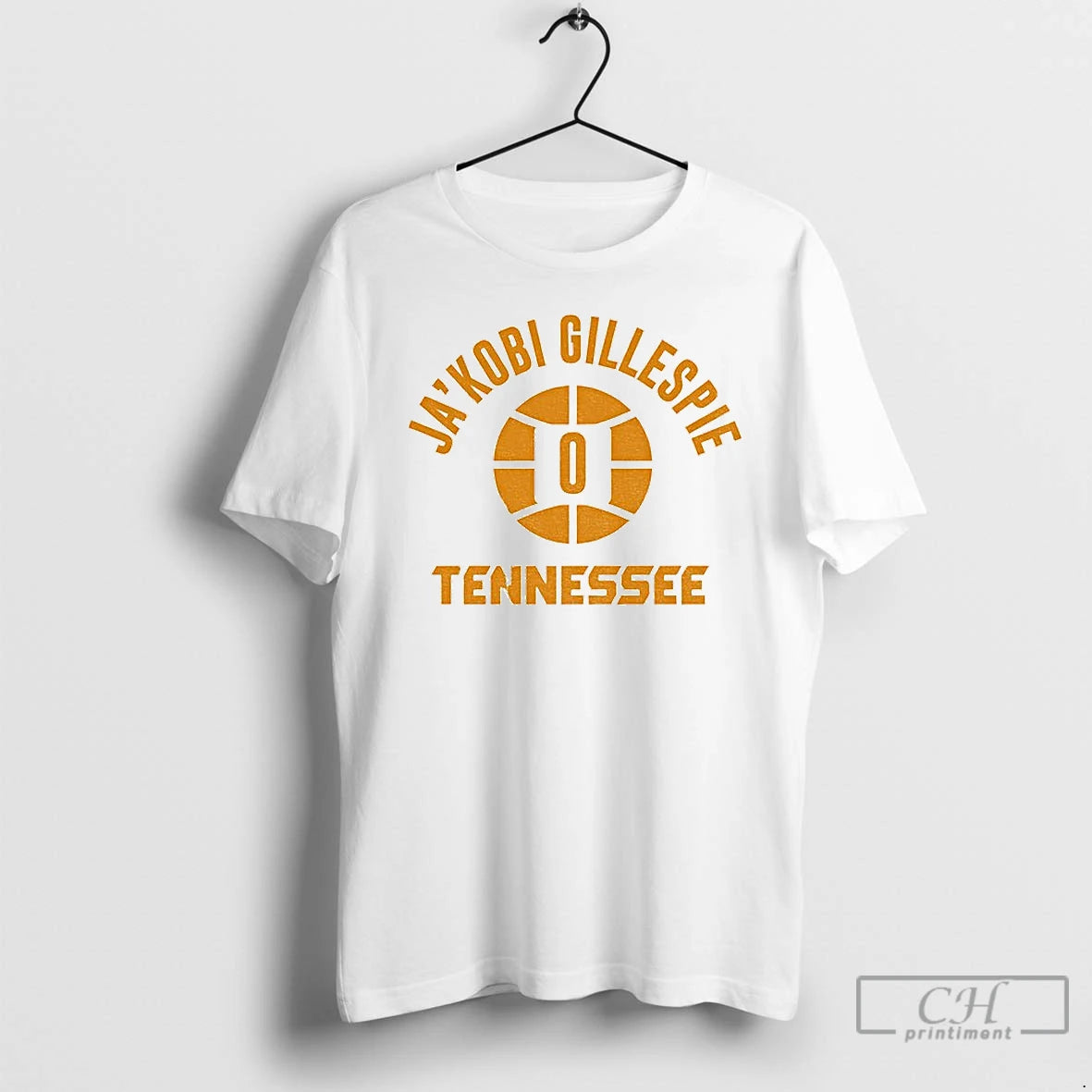 Classic Jakobi Gillespie Name Number Ball Tennessee Volunteers Basketball