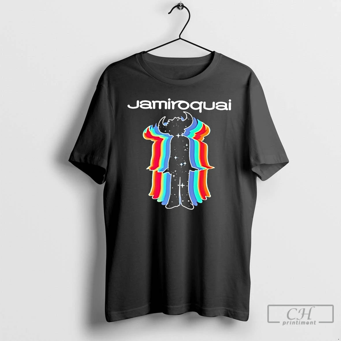 Classic Jamiroquai Rainbow Space Logo