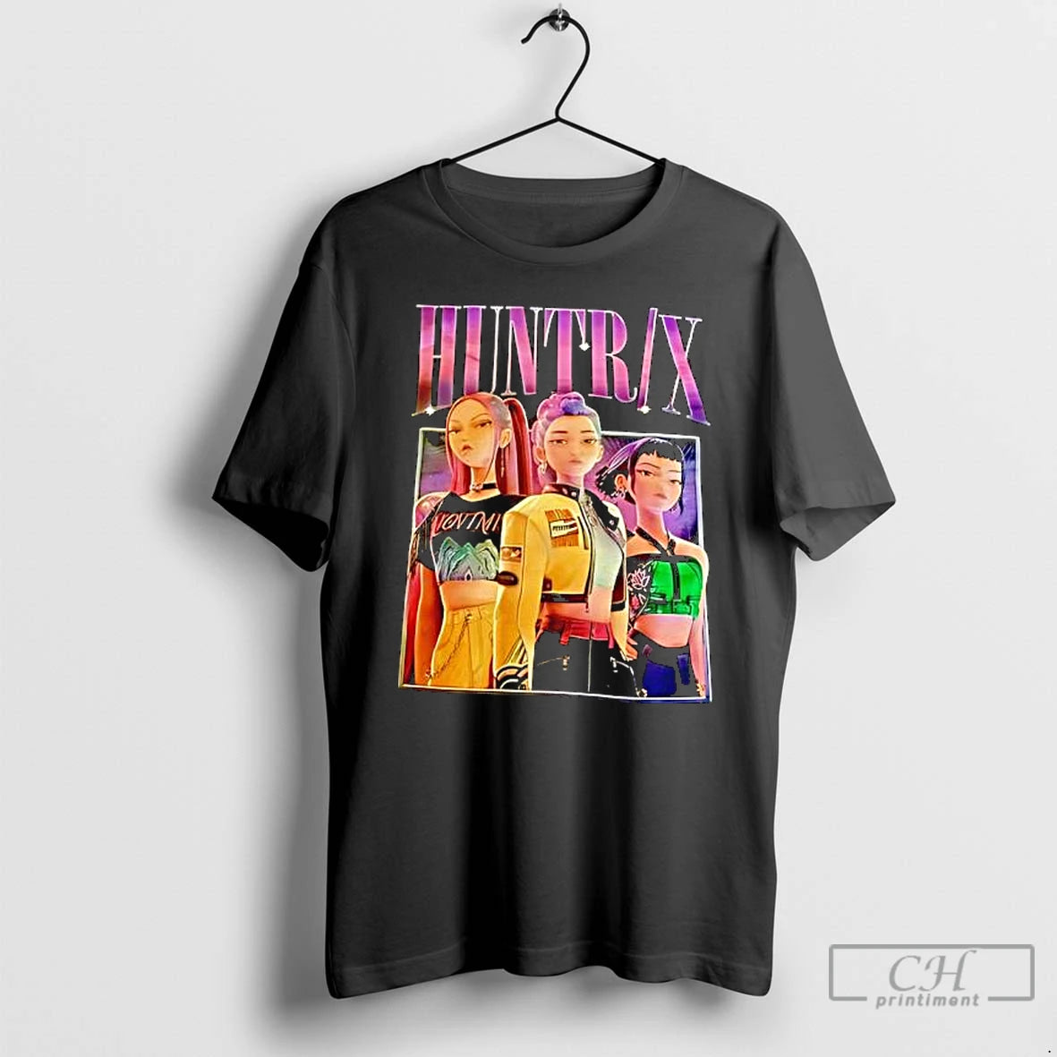 Classic K Pop Demon Hunters Huntrix Characters Graphic