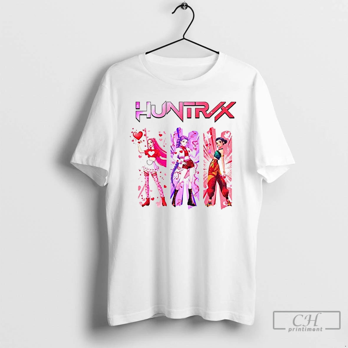 Classic Kpop Huntrix Valentine K Pop Demon Hunters Happy Valentine