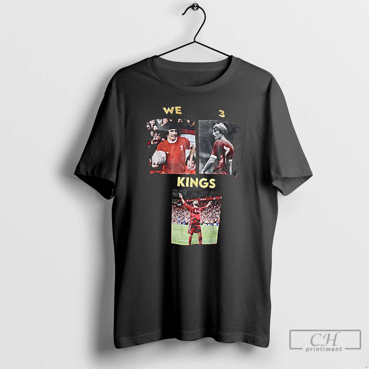 Classic Liverpool Kevin Keegan Kenny Dalglish And Mohamed Salah We 3 Kings T Shirts Sweater