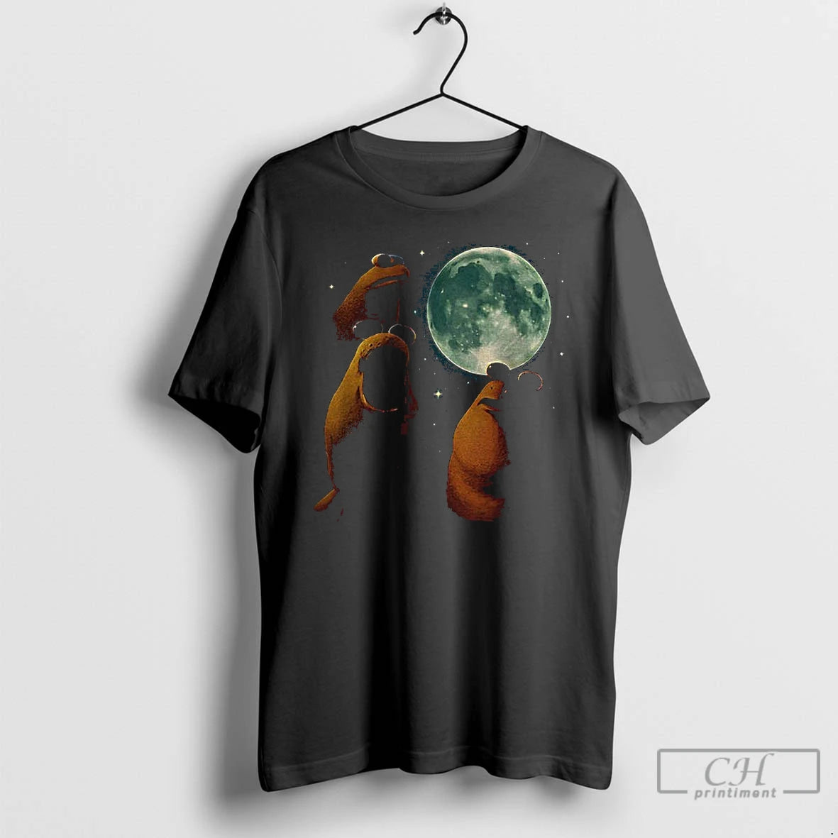 Classic Marcus The Worm Under Moonlight Graphic