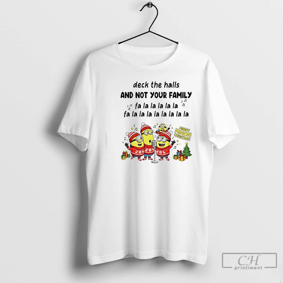 Classic Minion Deck The Halls And Not Your Family Fa La La La La La