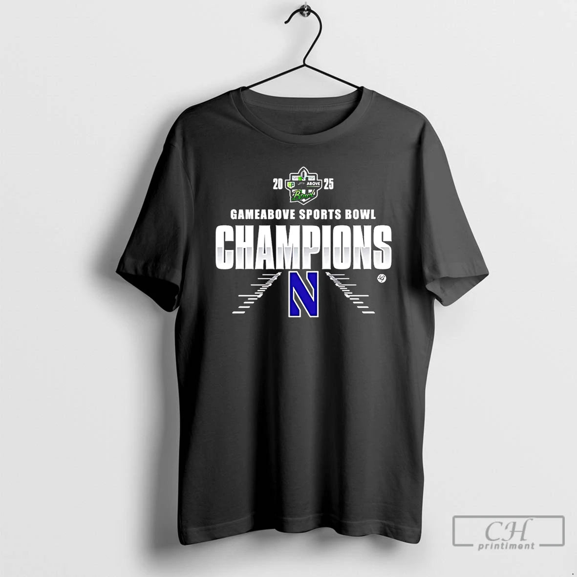 Classic Northwestern Wildcats Game Above Sports Bowl Champions 2025 Locker Room