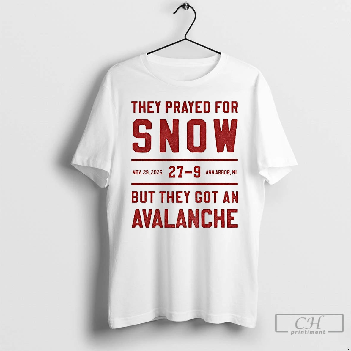 Classic Ohio State They Prayed For Snow 27 9 But They Got An Avalanche