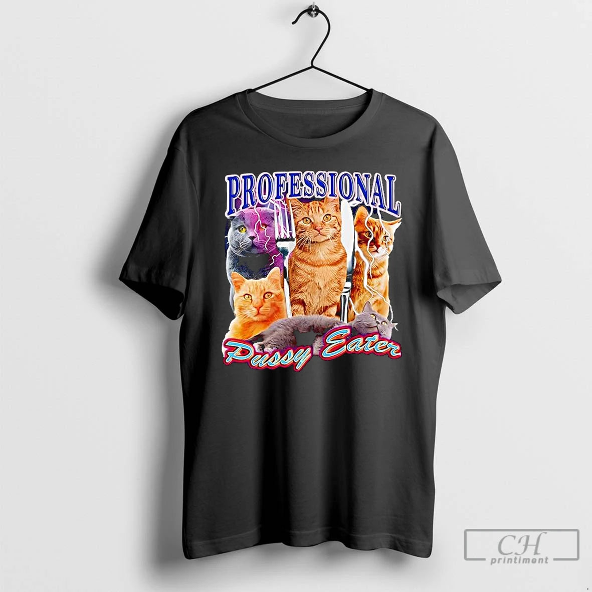 Classic Professional Pussy Eater Cats Graphic