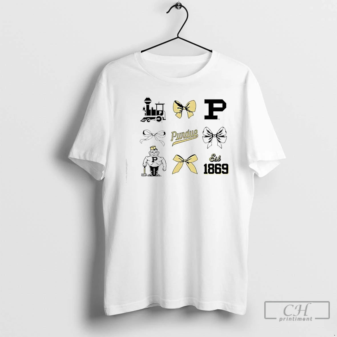 Classic Purdue University Bow Est 1869 Items
