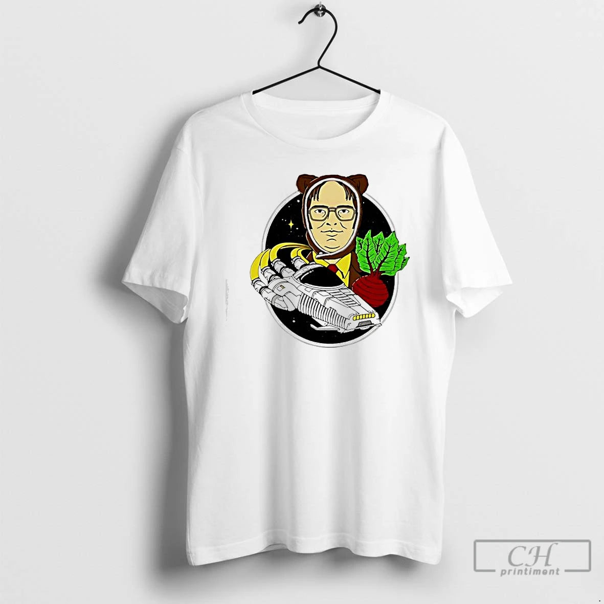 Classic Rainn Wilson Beets Dwight Schrute The Office Bear Suit Graphic
