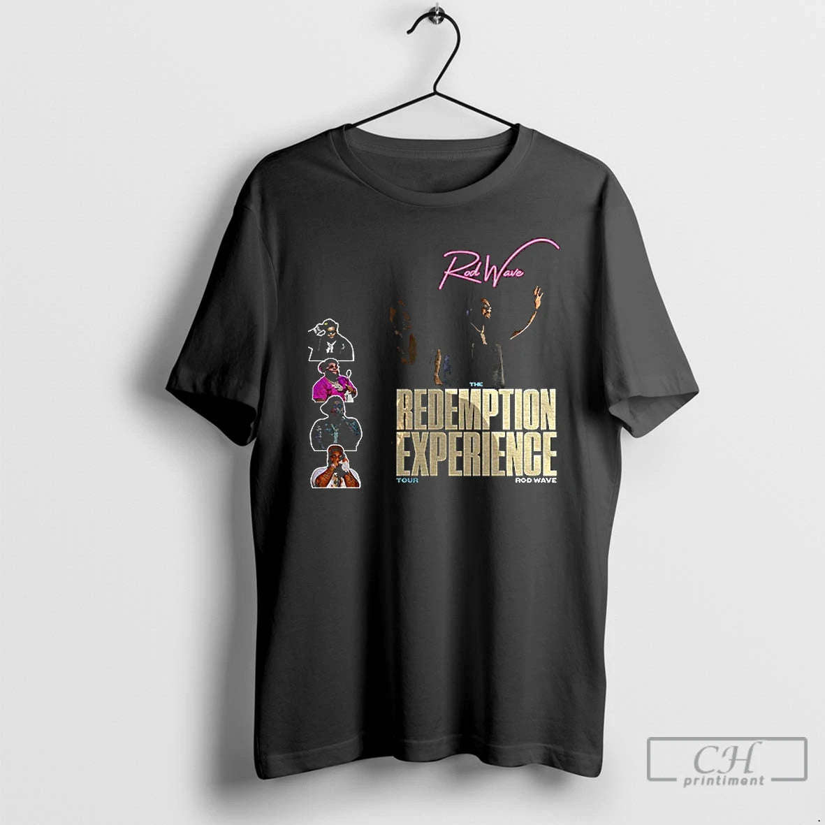 Classic Rod Wave The Redemption Experience Tour 2025 Graphic