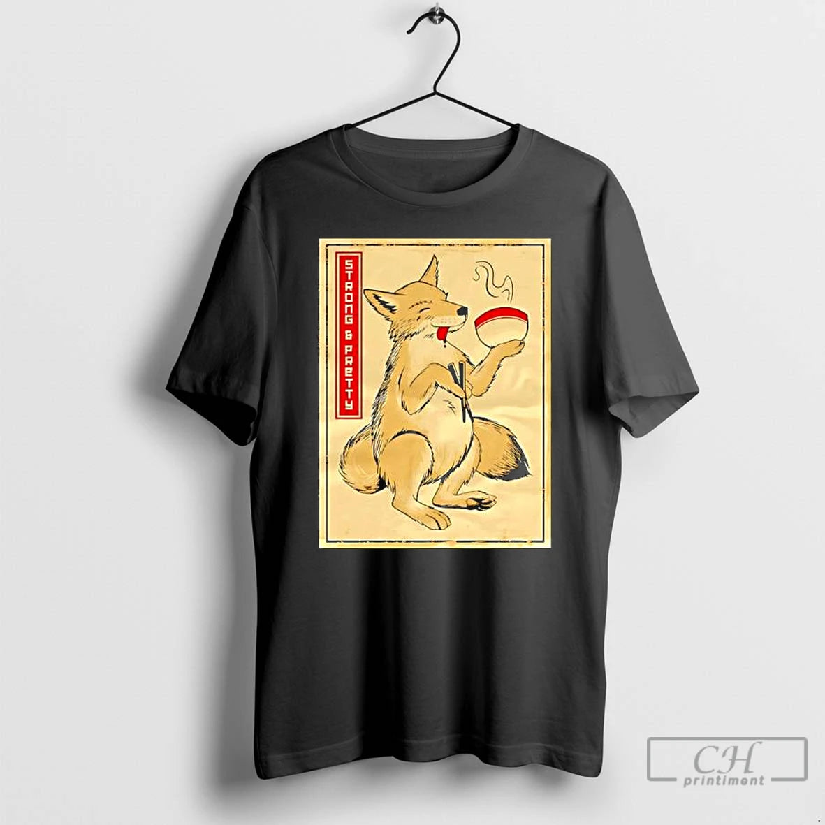 Classic Strong And Pretty Soupy Dog Graphic
