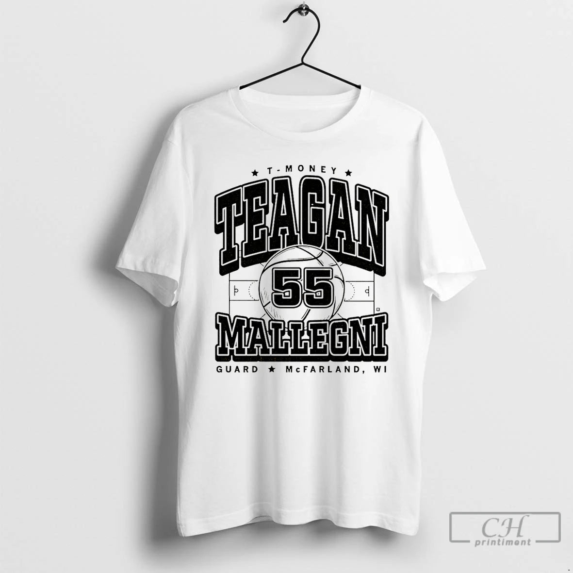 Classic Teagan Mallegni Iowa Hawkeyes T Money From Mcfarland Wi