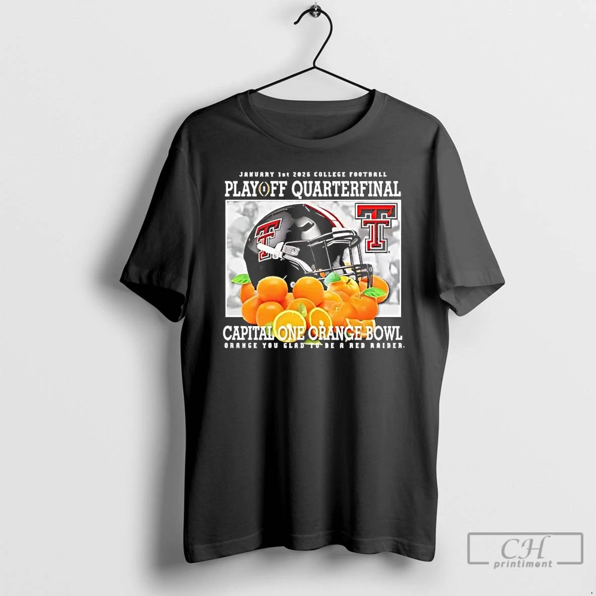 Classic Texas Tech Red Raiders 2026 Orange Bowl Orange You Glad To Be A Red