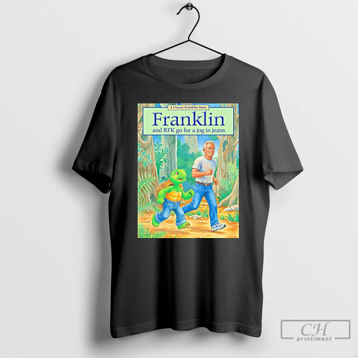 Classic Turtle Franklin And Rfk Go For A Jog In Jeans Pete Hegseth Meme