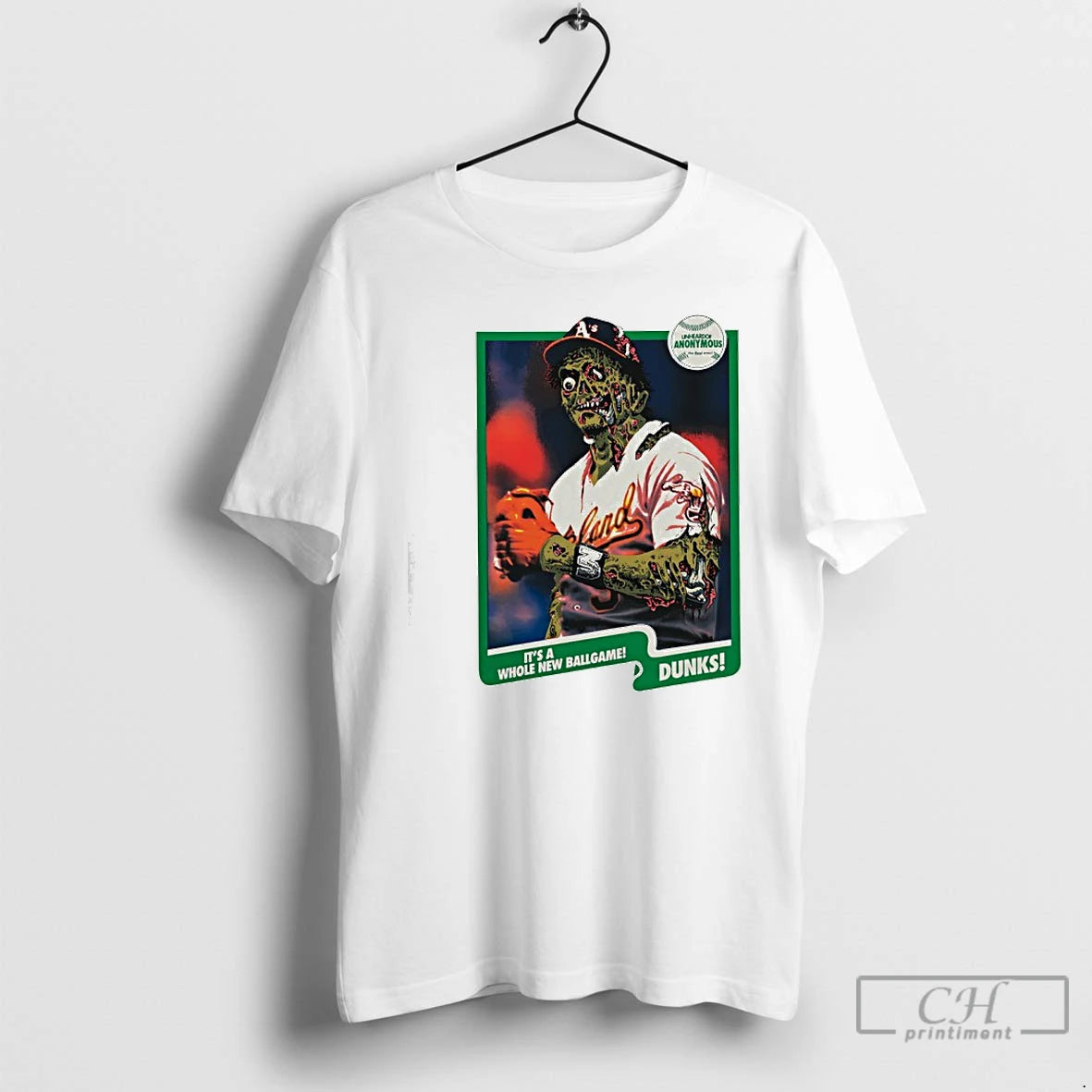 Classic Zombie Oakland Athletics Its A Whole New Ballgame