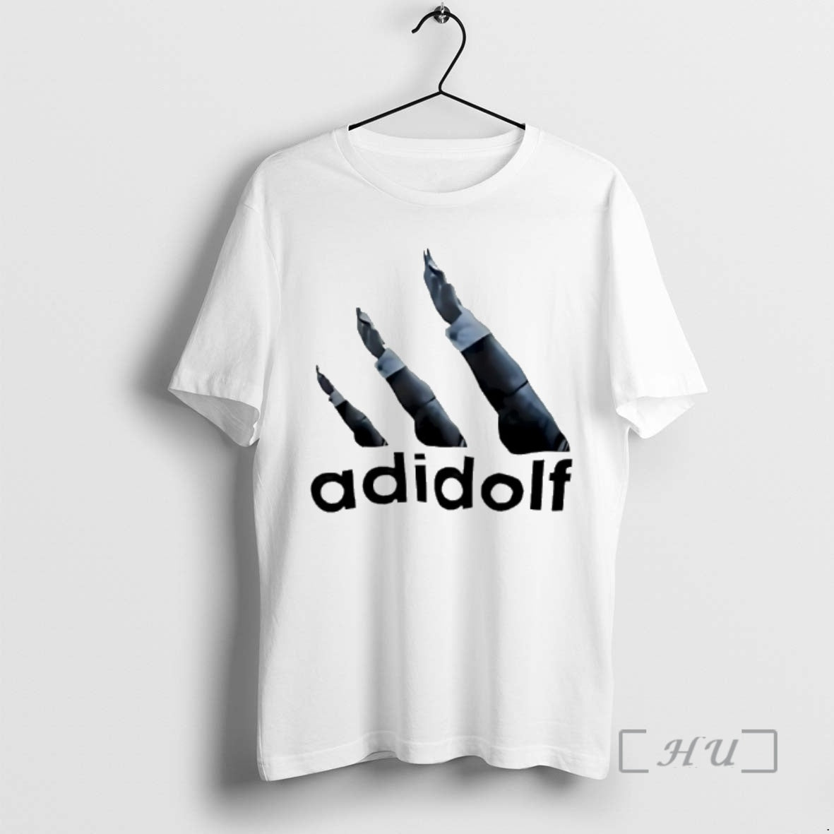 New Adidolf Logo Parody Hand