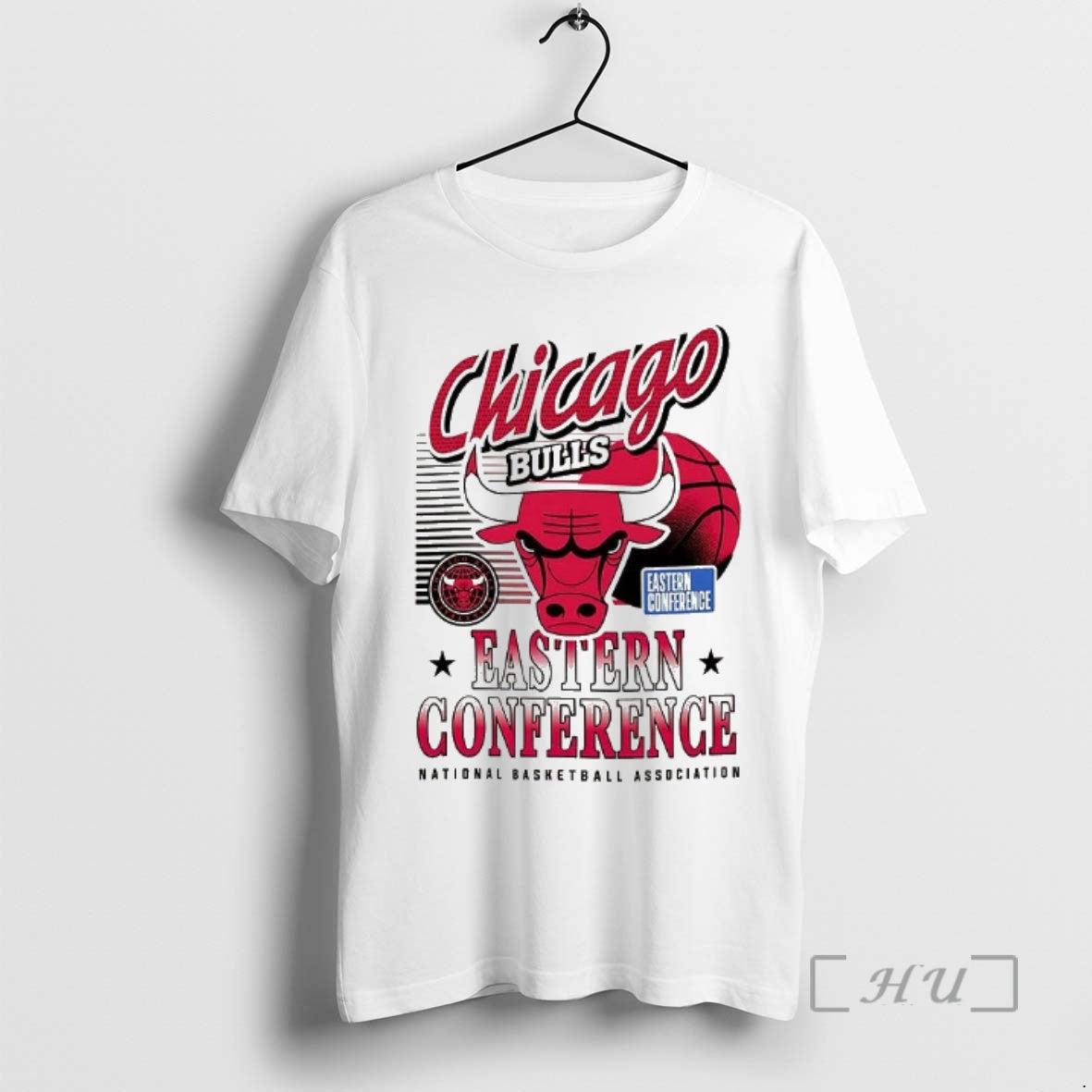 New Chicago Bulls Nba Eastern Conference Logo And Ball