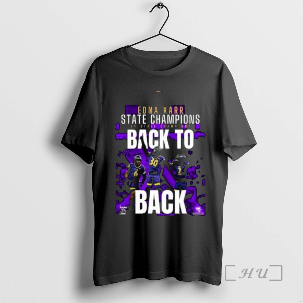 New Edna Karr Cougars Louisiana State Champions 8x State Champions Back To Back Circle Black