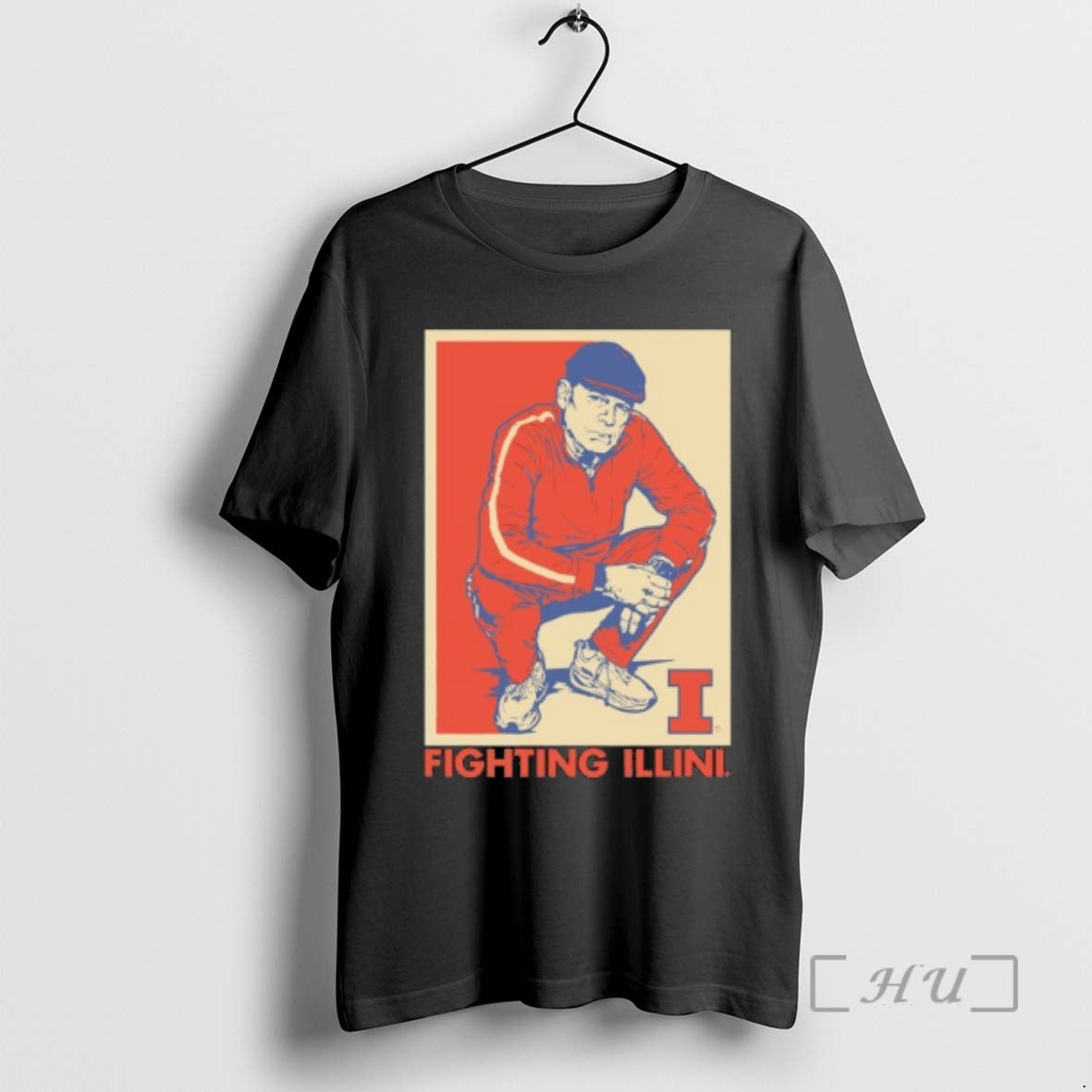 New Illinois Basketball Track Suit Coach Brad Underwood Vintage