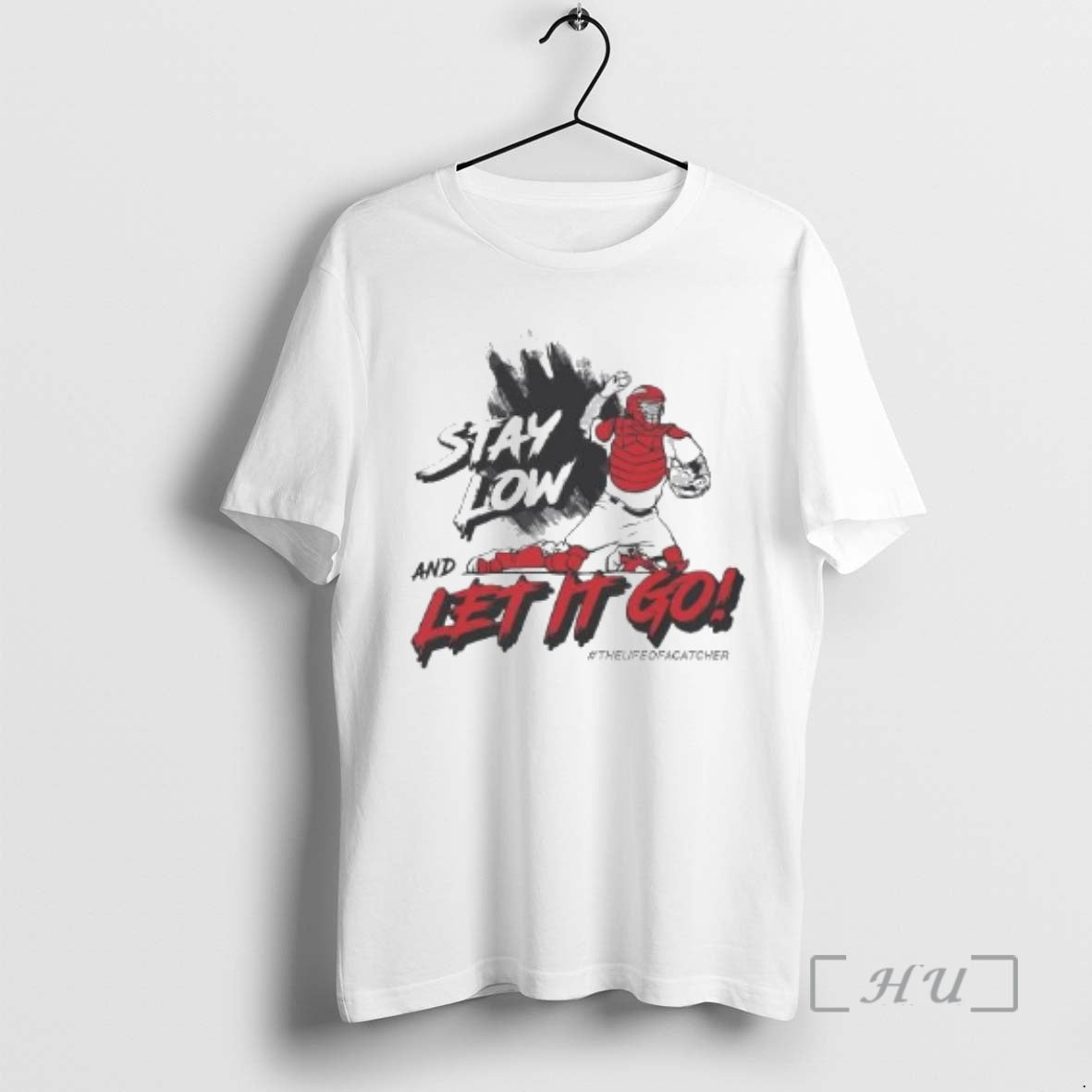 New Stay Low And Let It Go Circle White