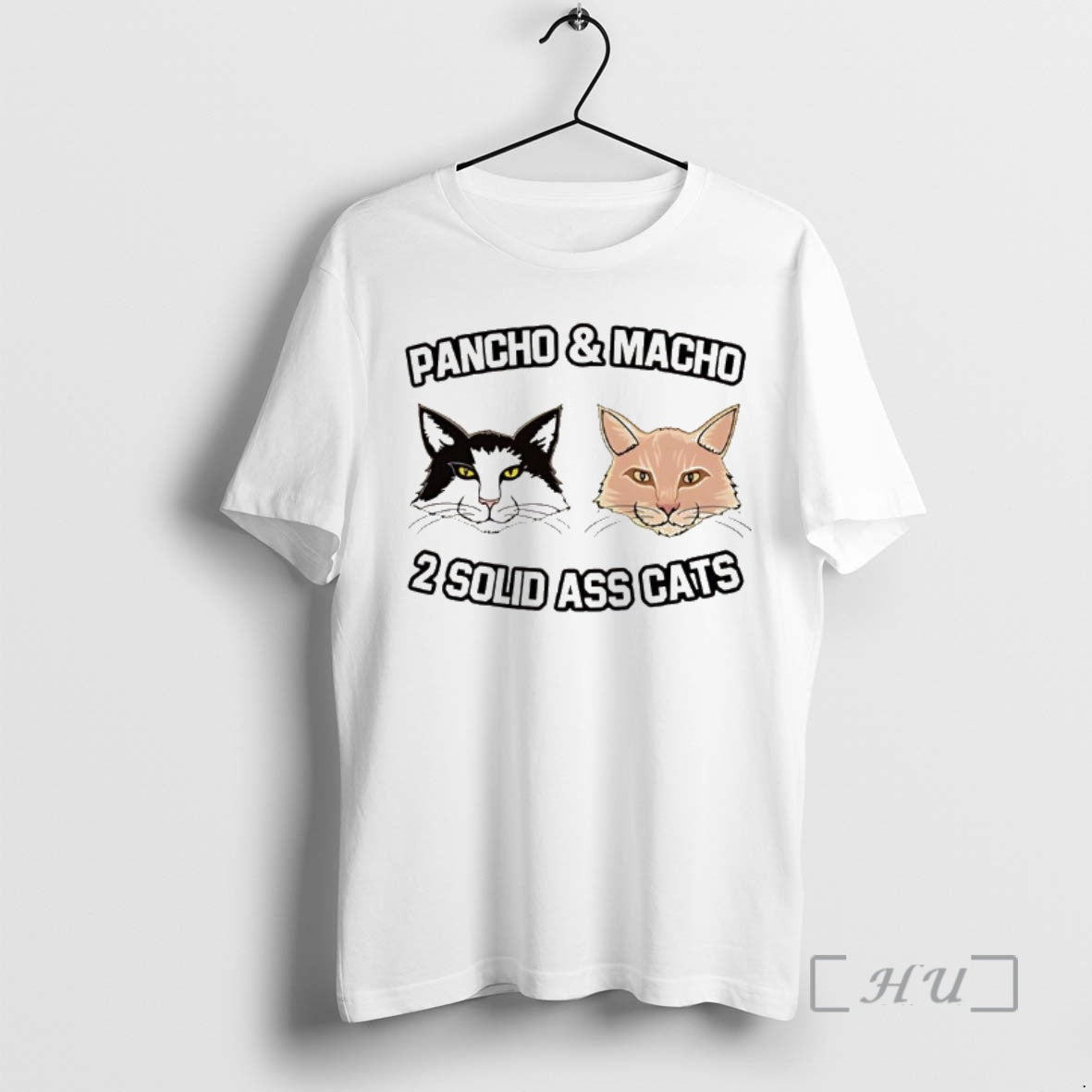 New Stone Colds Cat Pancho And Macho Two Solid Ass Cats Premium T Shirts Sweater