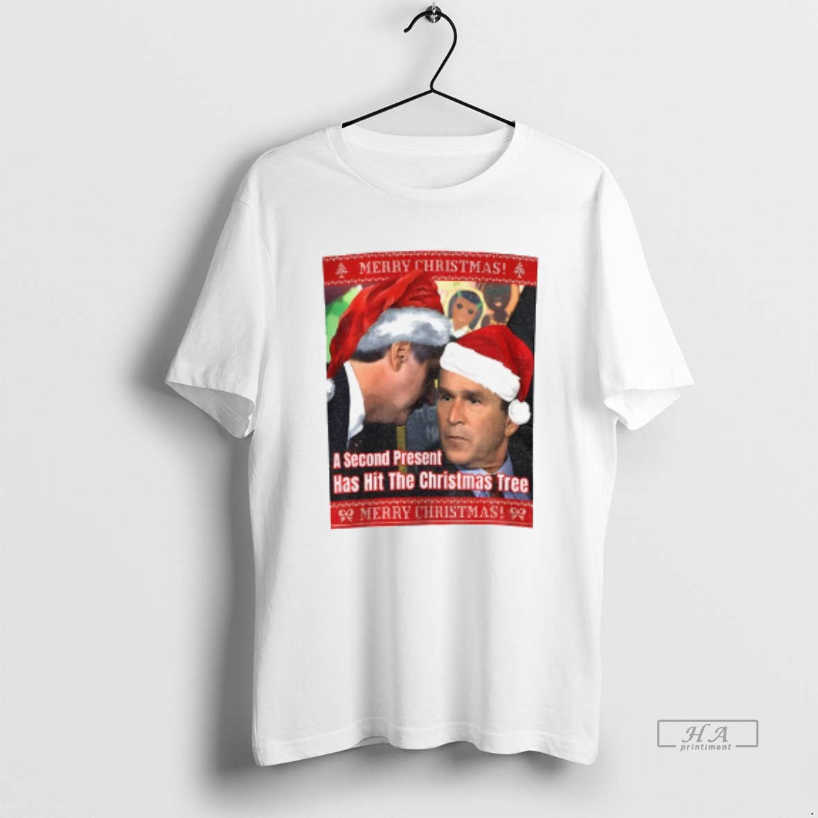 Official A Second Present Has Hit The Tree 9 11 Twin Tower Joke Christmas