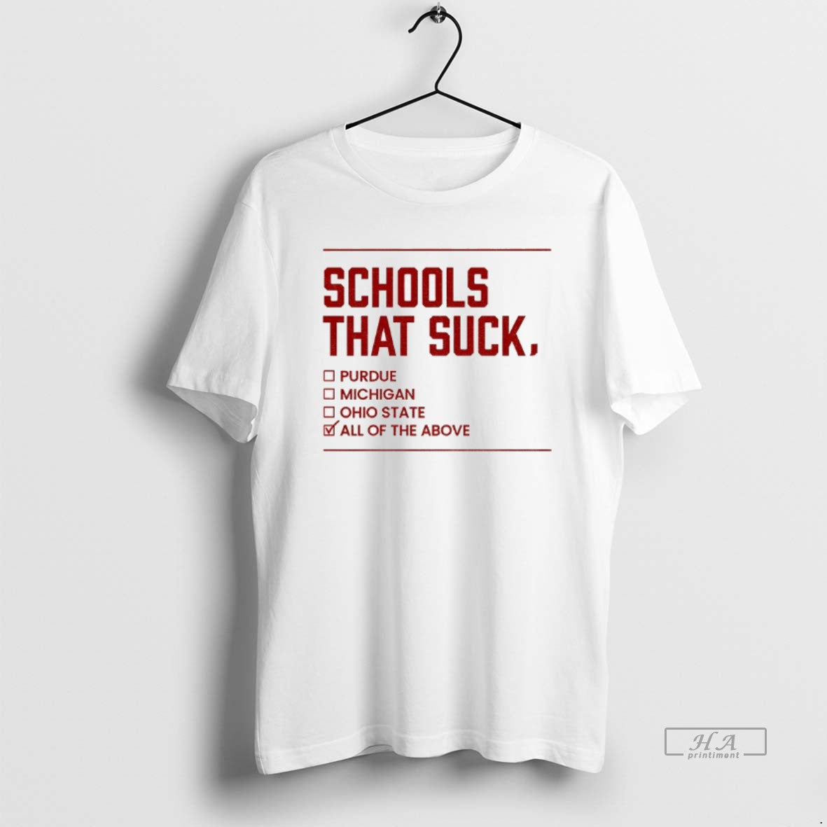 Official Schools That Suck Purdue Michigan Ohio State All Of The Above