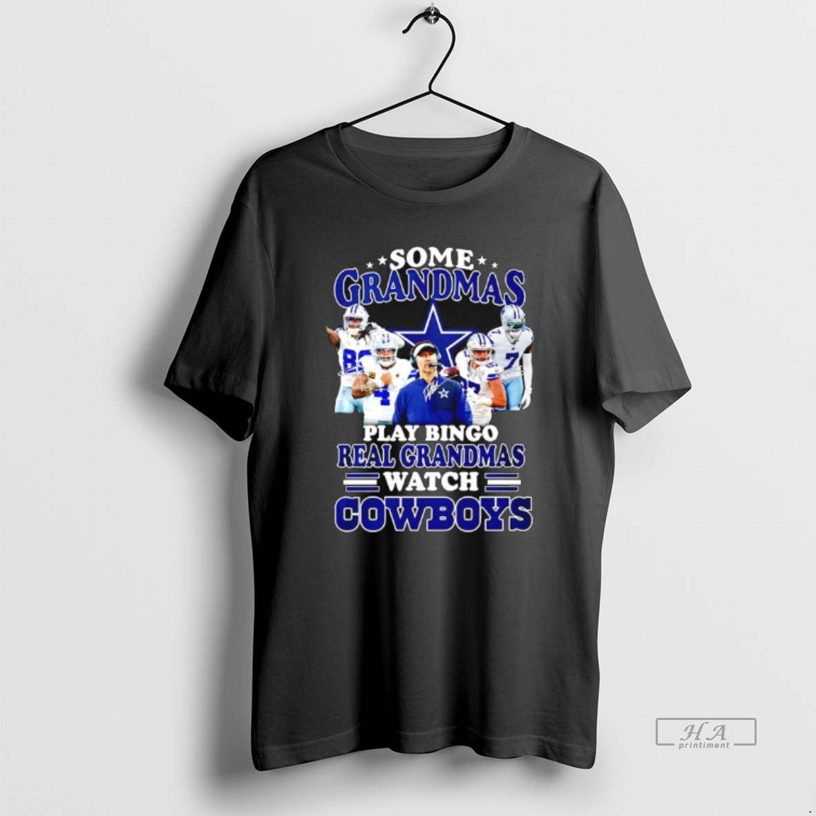 Official Some Grandmas Play Bingo Real Grandmas Watch Dallas Cowboys Fan Loyalty And Dedication
