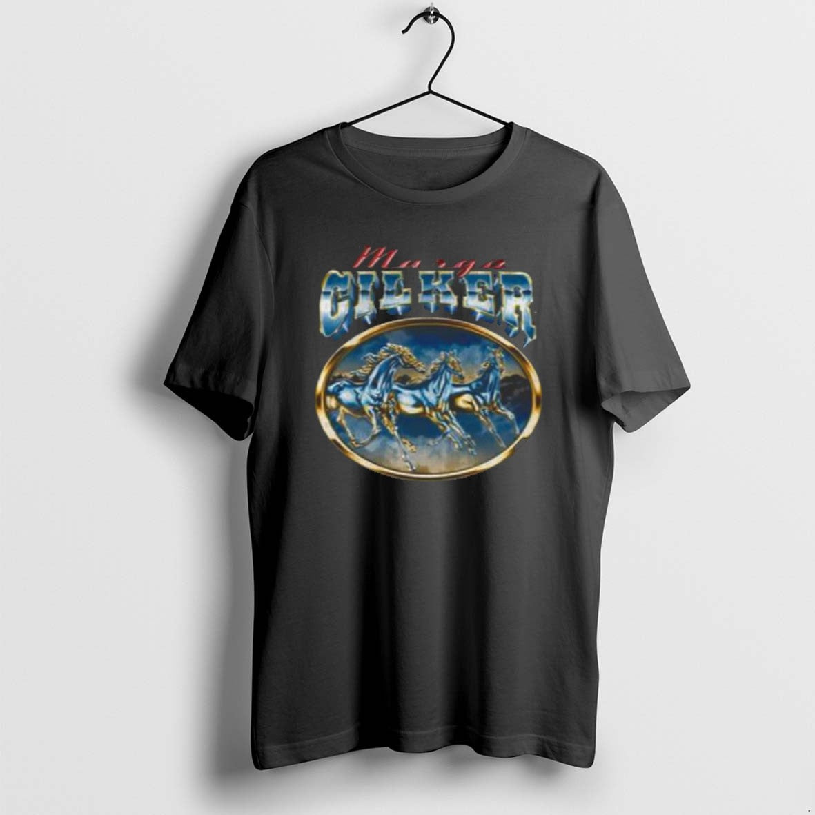 Official Margo Cilker Chromed Horsies Music Tee