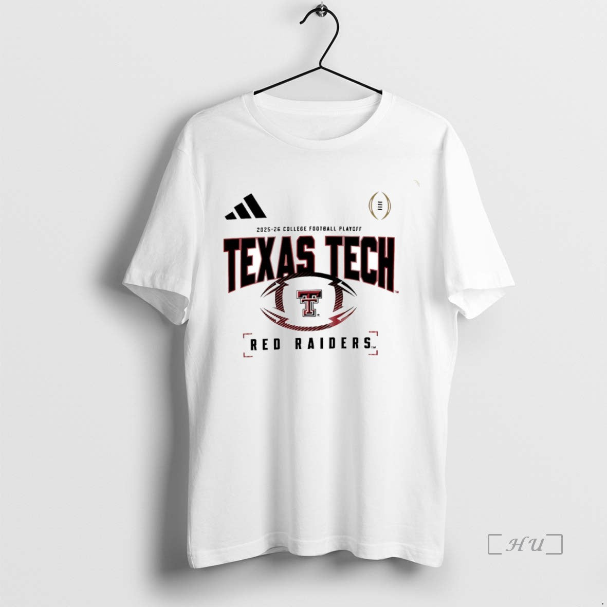 Officials 2025 2026 College Football Playoff Texas Tech Red Raiders Logo Circle Premium T Shirts