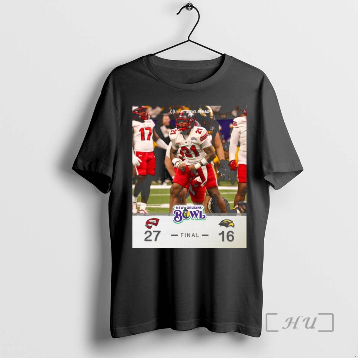 Officials 2025 New Orleans Bowl Western Kentucky Hilltoppers 27 26 Louisiana Ragin Cajuns Premium