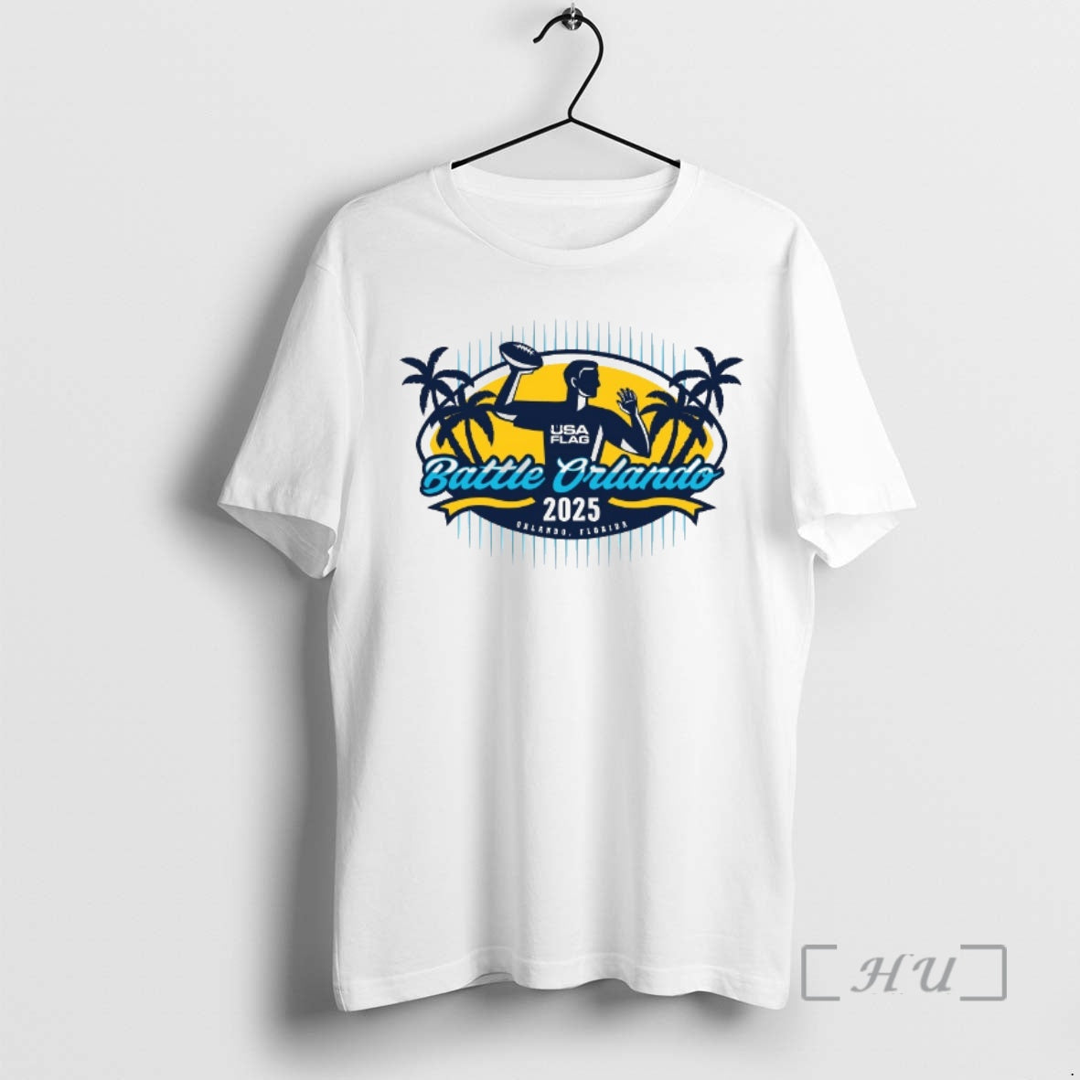 Officials 2025 Usa Flag Battle Orlando Florida Logo