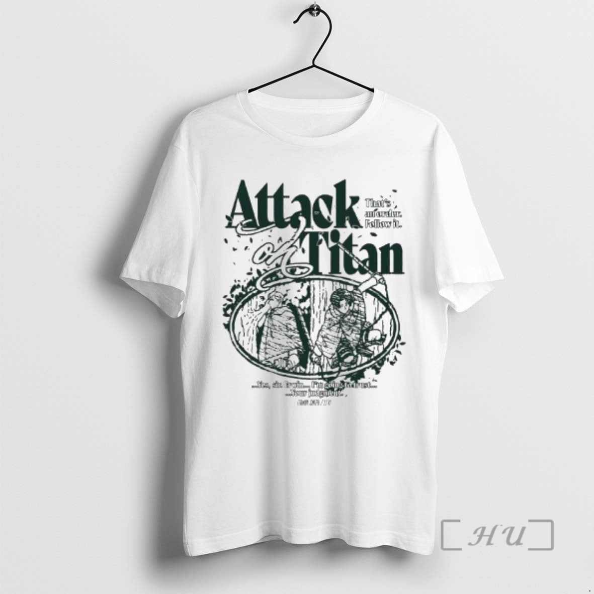 Officials Attack On Titan Thats An Order Follow It Your Judgment Premium T Shirts Sweater