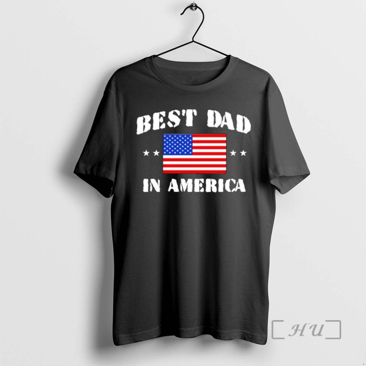Officials Best Dad In America And Best Papa In The World Usa Flag Premium