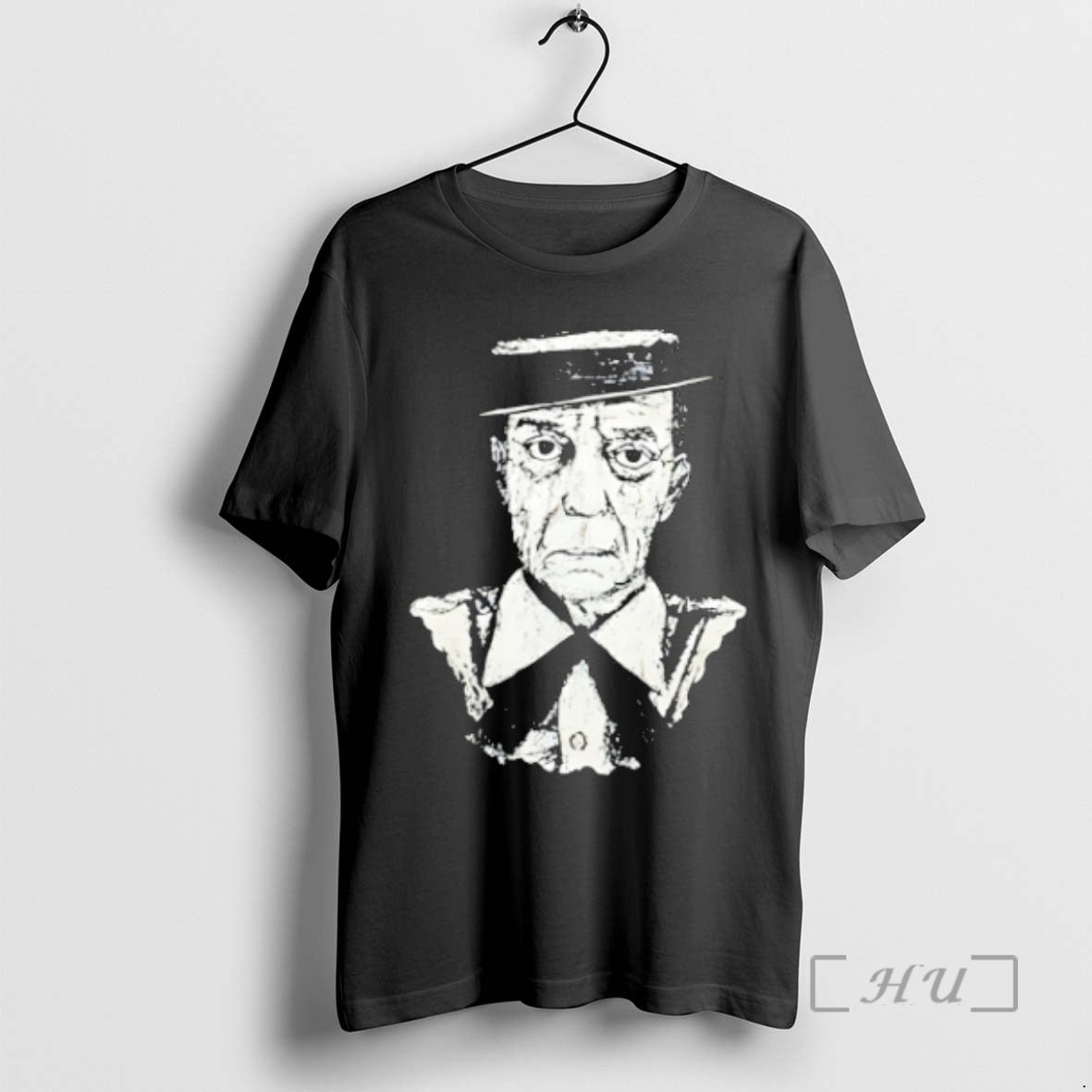 Officials Buster Keaton Portrait Classic Retro Black