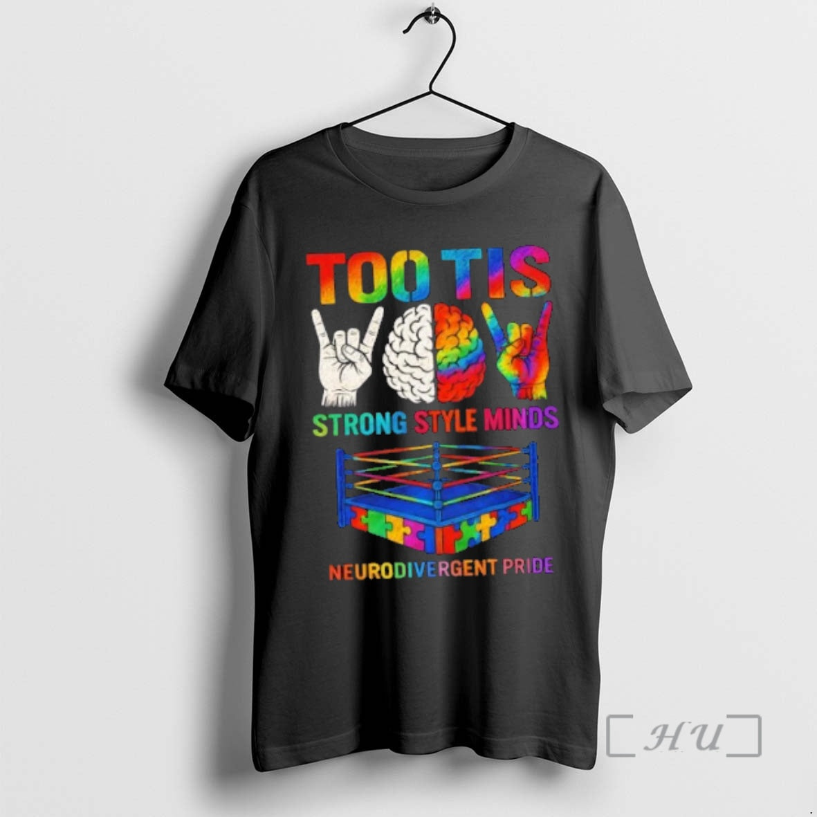 Officials Captain Autism Strong Style Minds Neurodivergent Pride