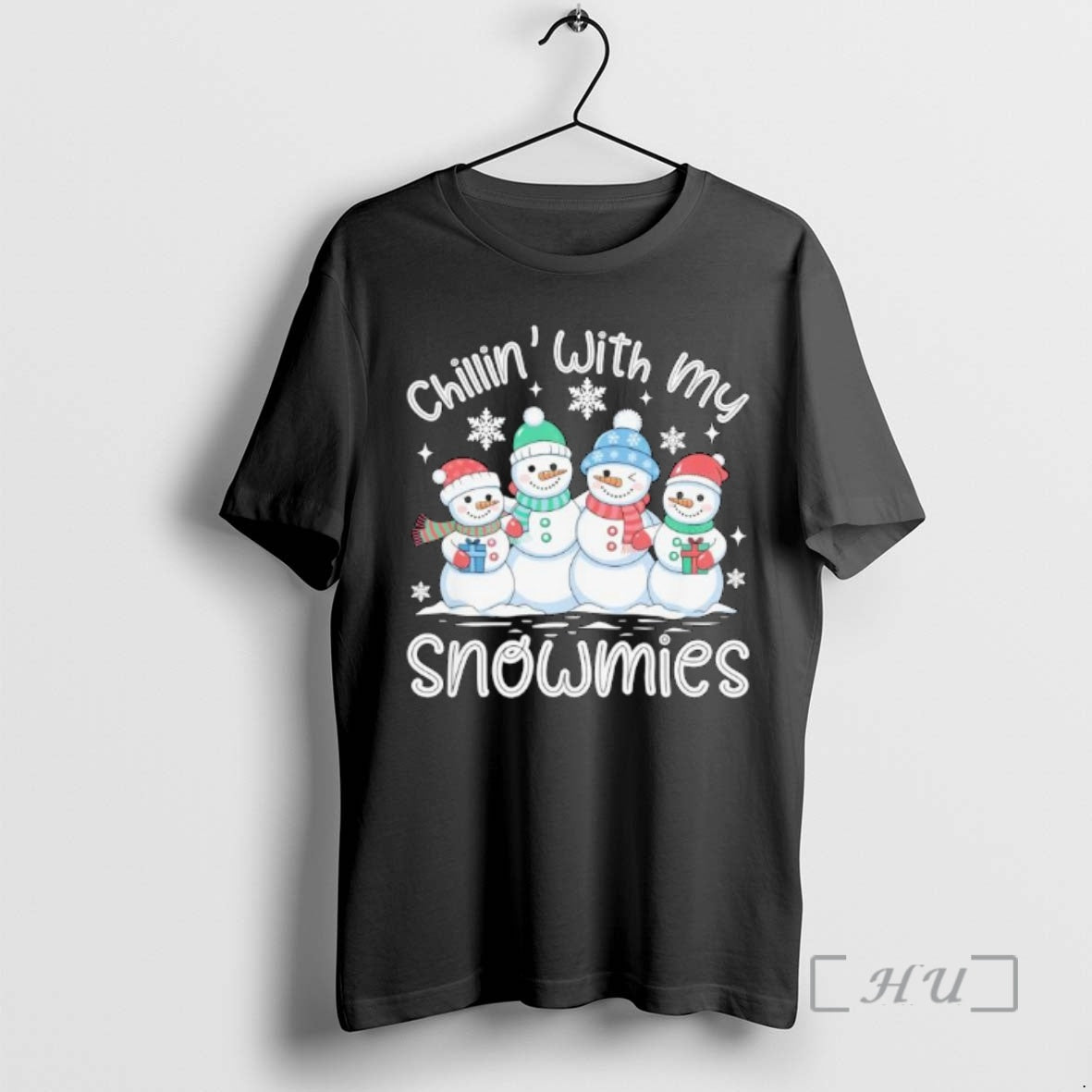 Officials Chillin With My Snowmies Funny Christmas Ornaments