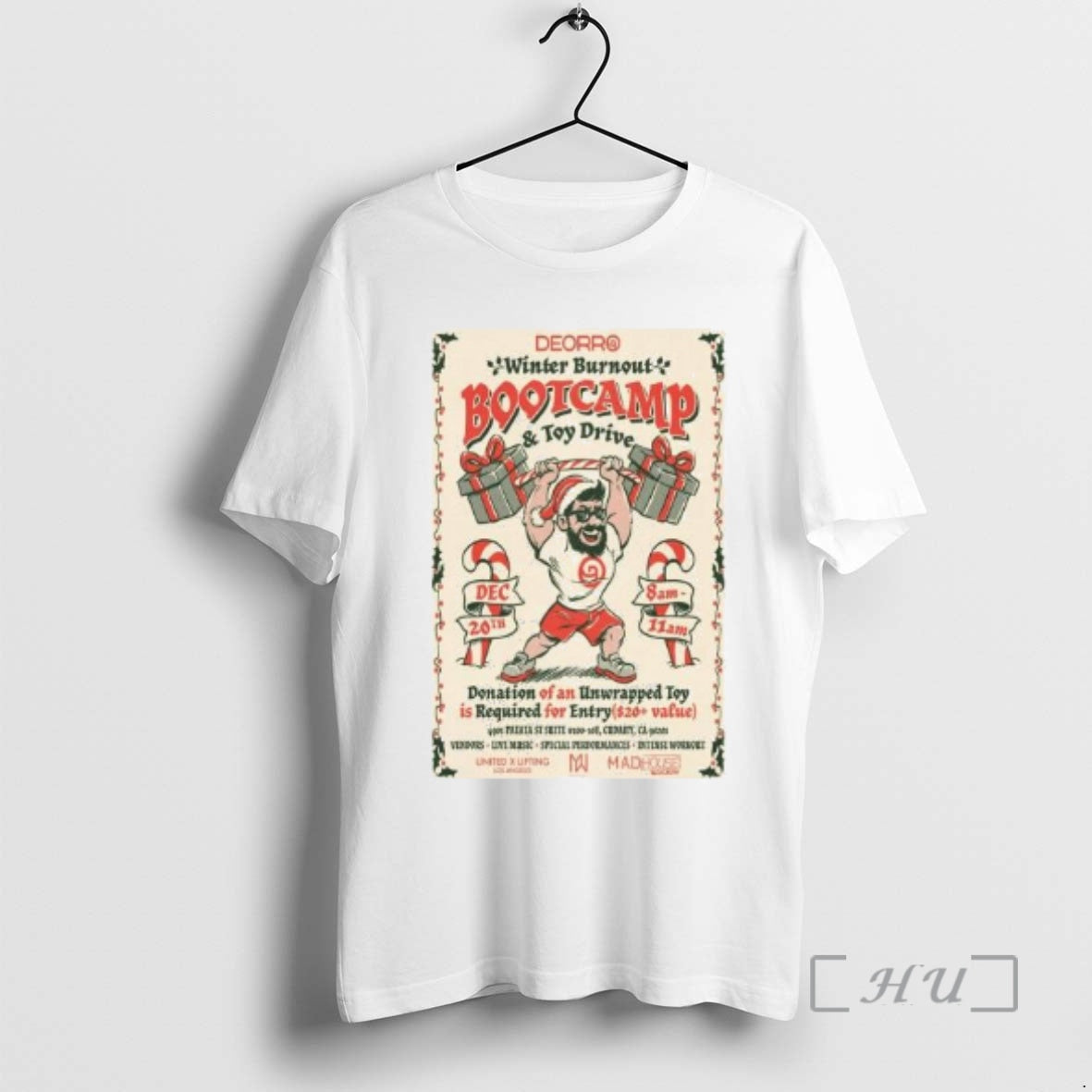 Officials Deorro The Ave Live Philadelphia Pennsylvania Dec 20 2025 Circle White Premium T Shirts